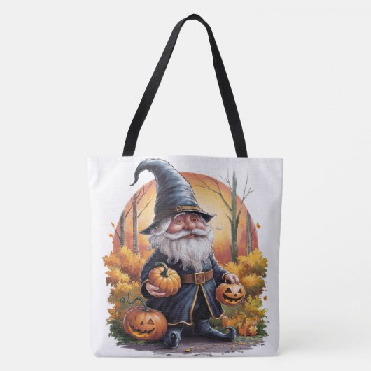 Tote Bag Pumpkin Halloween Séris 7 21 トートバッグ (正面)