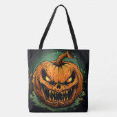 Tote Bag Pumpkin Pandemonium トートバッグ (正面)