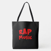 Tote Bag Rap music トートバッグ (正面)