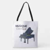 Tote Bag Rap Musique Classique トートバッグ (正面)