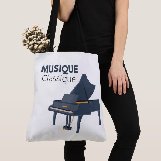 Tote Bag Rap Musique Classique トートバッグ (クローズアップ)
