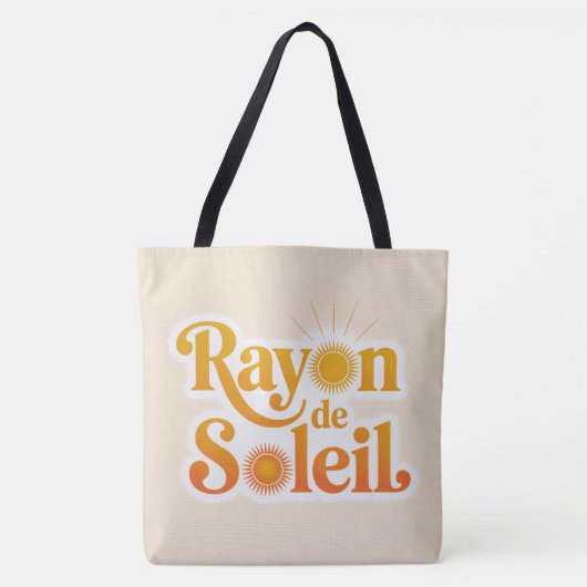 Tote Bag Rayon de soleil トートバッグ (正面)