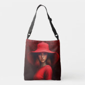 Tote Bag Red Hat Girl クロスボディバッグ (裏面)