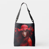 Tote Bag Red Hat Girl クロスボディバッグ (裏面)