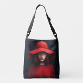 Tote Bag Red Hat Girl クロスボディバッグ (裏面)