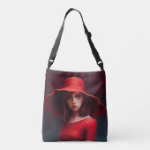 Tote Bag Red Hat Girl クロスボディバッグ (裏面)
