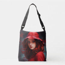Tote Bag Red Hat Girl