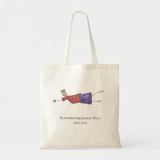 Tote Bag: Remembering Joanna Macy トートバッグ (正面)