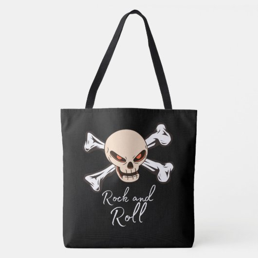 Tote Bag rock and roll トートバッグ (正面)