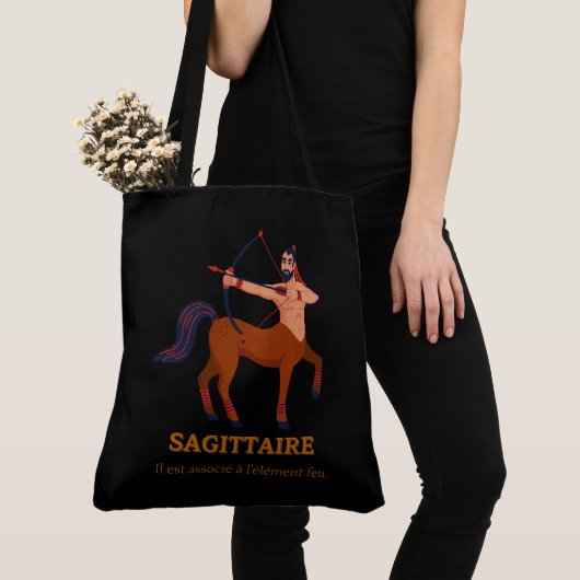 Tote Bag Sagittaire トートバッグ (クローズアップ)
