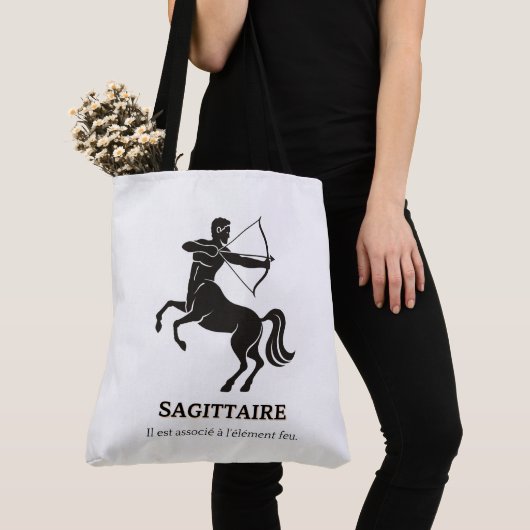 Tote Bag Sagittaire トートバッグ (クローズアップ)
