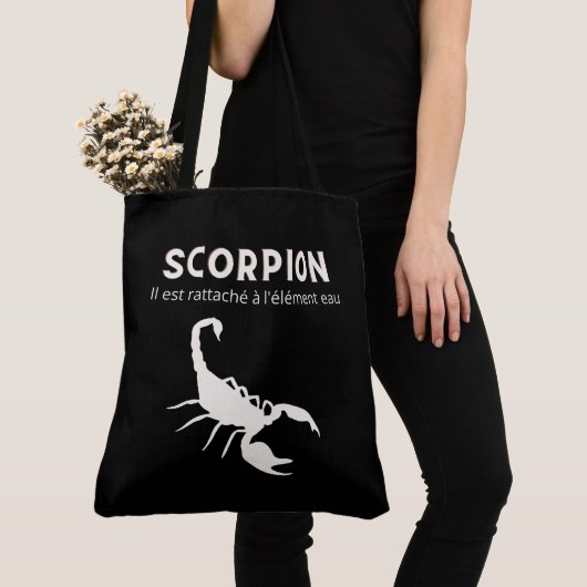 Tote Bag Scorpion トートバッグ (クローズアップ)