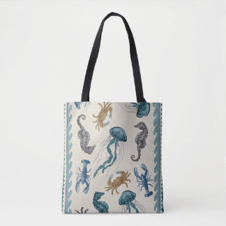 Tote Bag Sea Patterns トートバッグ