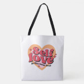 Tote Bag Self Love トートバッグ (正面)