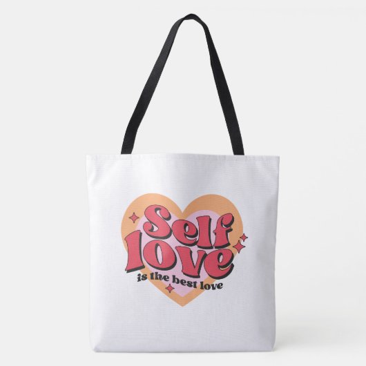 Tote Bag Self Love トートバッグ (正面)
