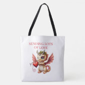 Tote Bag Sending Lots of Love トートバッグ (正面)