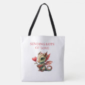 Tote Bag Sending Lots of Love トートバッグ (正面)
