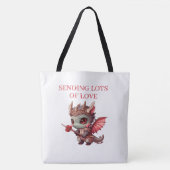 Tote Bag Sending Lots of Love トートバッグ (正面)