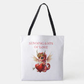 Tote Bag Sending Lots of Love トートバッグ (正面)