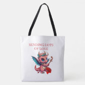 Tote Bag Sending Lots of Love トートバッグ (正面)