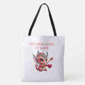 Tote Bag Sending Lots of Love トートバッグ (正面)