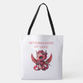 Tote Bag Sending Lots of Love トートバッグ (正面)