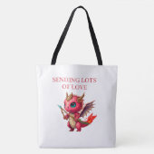 Tote Bag Sending Lots of Love トートバッグ (正面)
