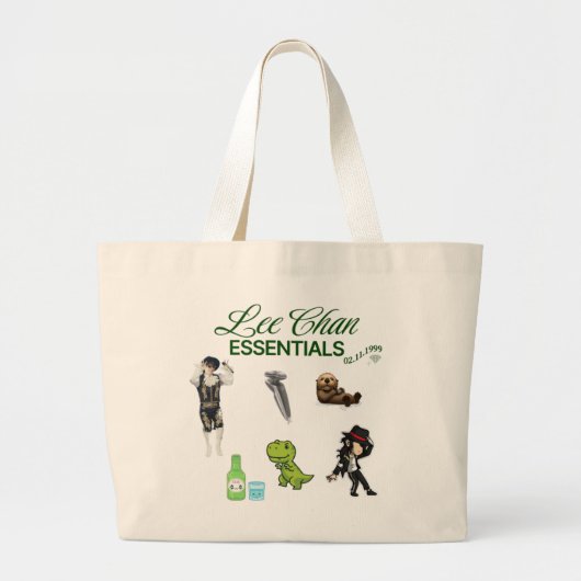 Tote Bag Seventeen Dino - Kpop merch ラージトートバッグ (正面)