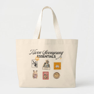 Tote Bag Seventeen Hoshi - Kpop merch ラージトートバッグ