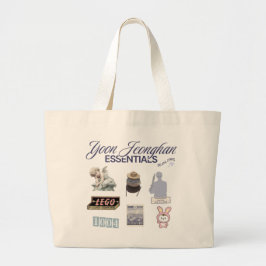 Tote Bag Seventeen Jeonghan - Kpop merch ラージトートバッグ