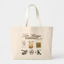 Tote Bag Seventeen Mingyu - Kpop merch ラージトートバッグ