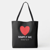 Tote Bag Simply me That’s it トートバッグ (裏面)