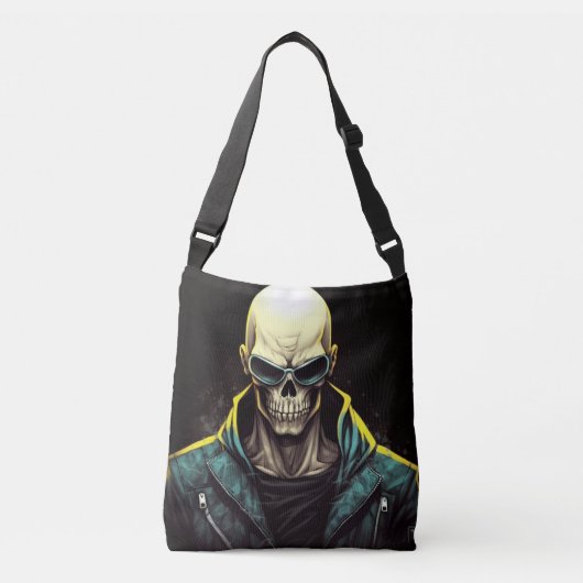 Tote Bag Skeleton クロスボディバッグ (正面)