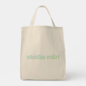 TOTE BAG studio miiri トートバッグ (裏面)
