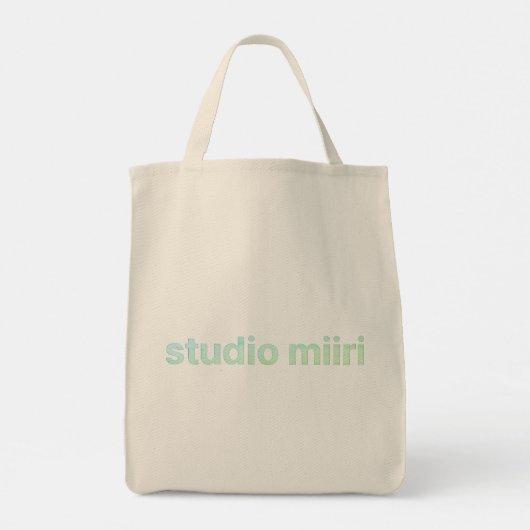 TOTE BAG studio miiri トートバッグ (裏面)