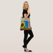Tote Bag - Sunflower Collage トートバッグ (モデル)