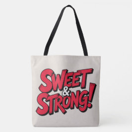Tote Bag Sweet & strong トートバッグ