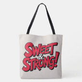 Tote Bag Sweet & strong トートバッグ (裏面)