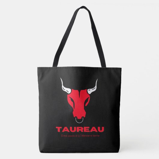 Tote Bag Taureau トートバッグ (正面)