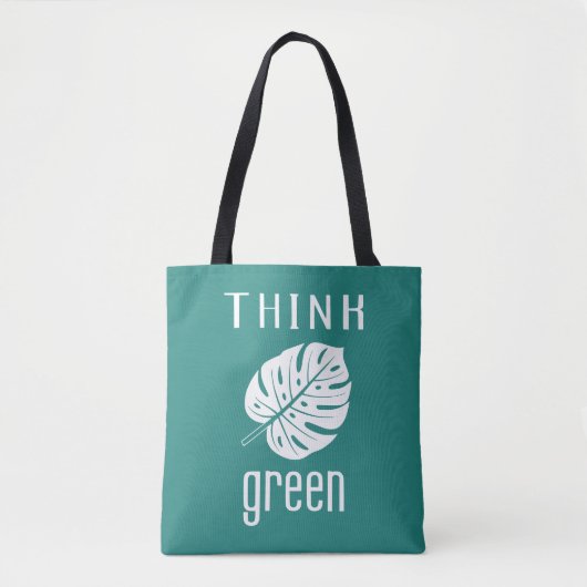 Tote bag THINK GREEN トートバッグ (正面)