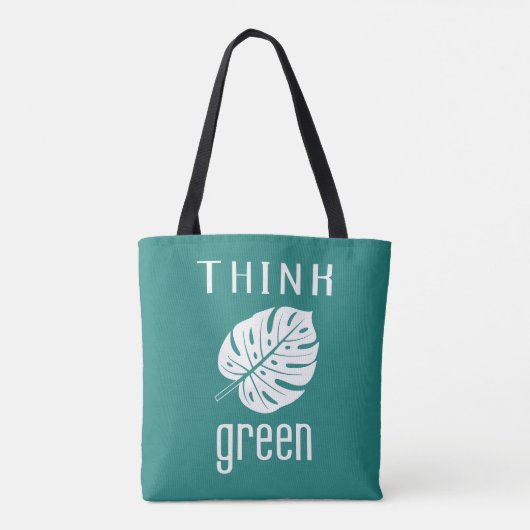 Tote bag THINK GREEN トートバッグ (裏面)