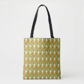 Tote Bag - Three Dimensional Flowers トートバッグ (正面)