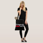 Tote Bag Through thick and thin トートバッグ (モデル)