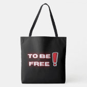 Tote Bag to be free トートバッグ (正面)