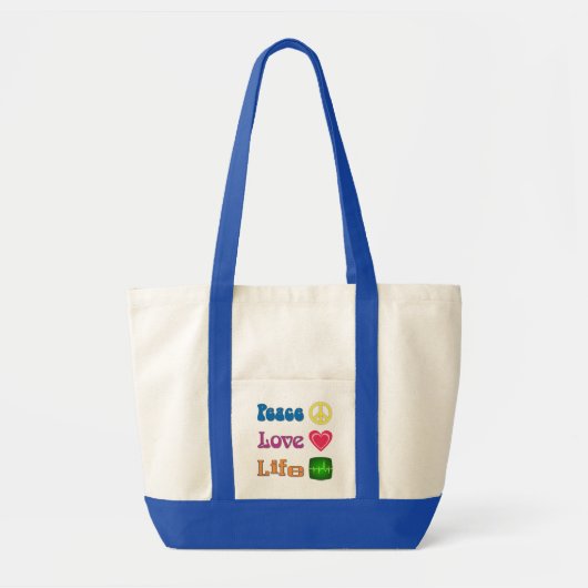 Tote bag to promote life, & more. トートバッグ (正面)