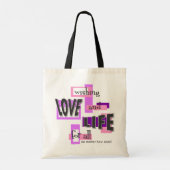Tote bag to share your pro-life beliefs. トートバッグ (裏面)