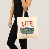 Tote bag to share your pro-life beliefs. トートバッグ (正面(商品))