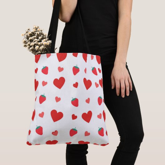 Tote Bag Valentines Day トートバッグ (クローズアップ)