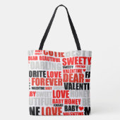 Tote Bag Valentines Day トートバッグ (裏面)