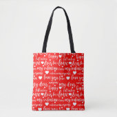 Tote Bag Valentines Day トートバッグ (正面)